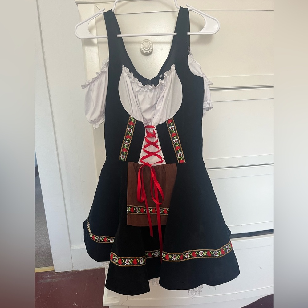 Black Oktoberfest Dress
